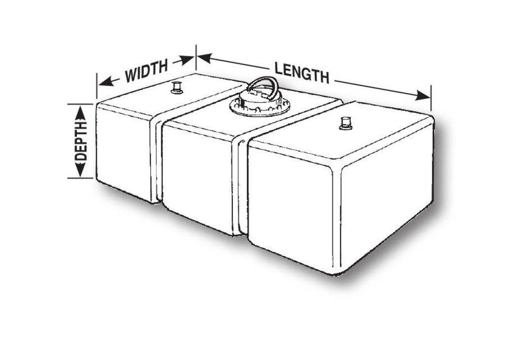 Jaz Products 200-032-01 32-Gallon Circle Track Fuel Cell